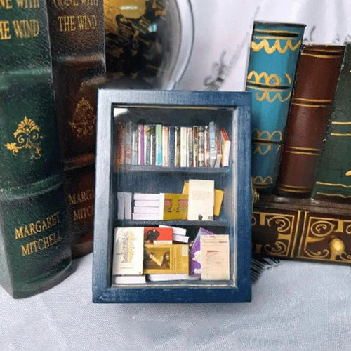 Estantería En Miniatura De Bolsillo Para Ansiedad, Estanterí