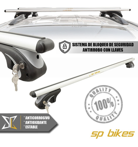 Imagen 4 de 10 de Barras Transversales Portaequipaje C/llave Ram 700 Todas Ver