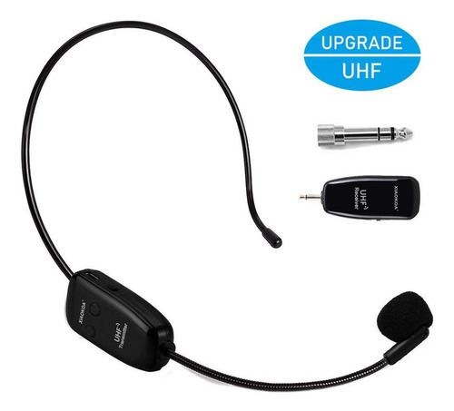 Audífonos De Micrófono Inalámbrico Uhf Audífonos De
