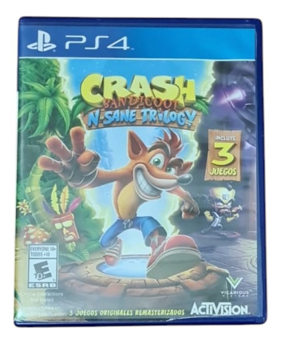 Crash Bandicoot: N. Sane Trilogy Ps4 (Usado)