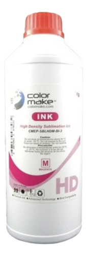 Tinta Para Sublimar Sublimacion Colormake 1 Litro