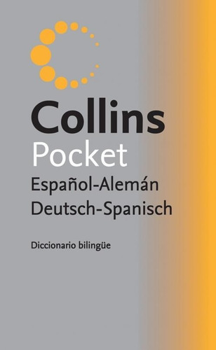 Diccionario Collins Pocket Español Aleman Deutsch Spanisch