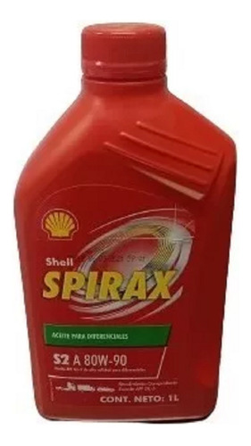 Aceite Shell Spirax 80w-90 Mineral 1lts ( 4 Litros )