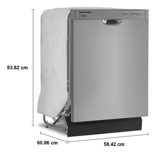 Lavavajillas Empotre Whirlpool Wdf341papm 58cm 12serv Ac Inx