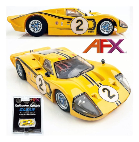 Afx/racemasters Ford Gt40 Mkiv #2 Afx22014 Ho Slot Racing Ca