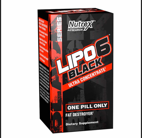 Lipo 6 Black Ultra Concentrado Quemador Grasa Unique 506!