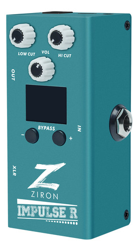 Pedal Simulador De Gabinete De Amplific Inpulse R Ziron Usb
