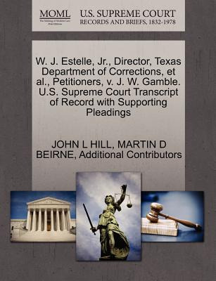 Libro W. J. Estelle, Jr., Director, Texas Department Of C...