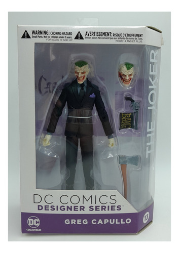 ### Dc Collectibles Greg Capullo The Joker Batman ###