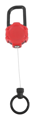Llavero Retráctil De Alambre De Acero Inoxidable Easy
