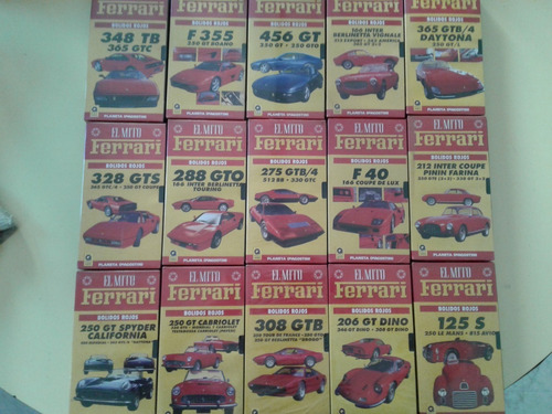 Lote 30 Videos Vhs Colección El Mito Ferrari