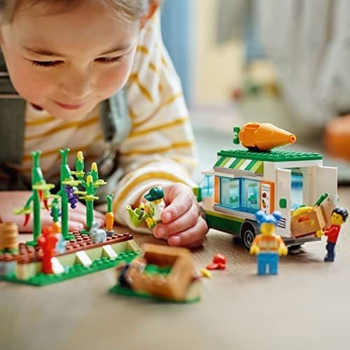 Set Juguete De Construcción Lego City Farmers Market 60345