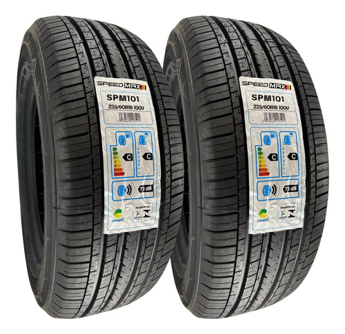 Kit 02 Pneus 235/60r16 100v Speedmax Spm101 Spm Tucson V