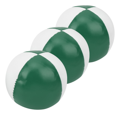 Bolas De Malabarismo Para Prática, 3 Peças De Couro Pu, Laze