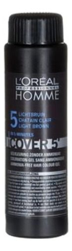 Tintura L'Oréal Professionnel  LP Homme Cover 5’ tom 5 castanho claro para cabelo (Disfarçar fios Brancos)