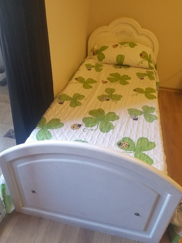 Cama Espectacular De 1 Plaza Reforzada De Gran Estilo!!!!!!!