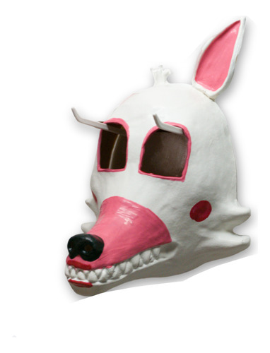 Máscara Latex Animatronics Tipo Mangle Fire Nighit Fnaf