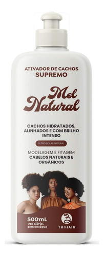 Ativador De Cachos Ideal Para Modelagem E Fitagem 500ml