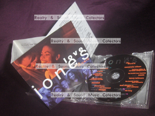 Love Jones The Music Soundtrack Cd Lauryn Hill Dione Farris (Usado)
