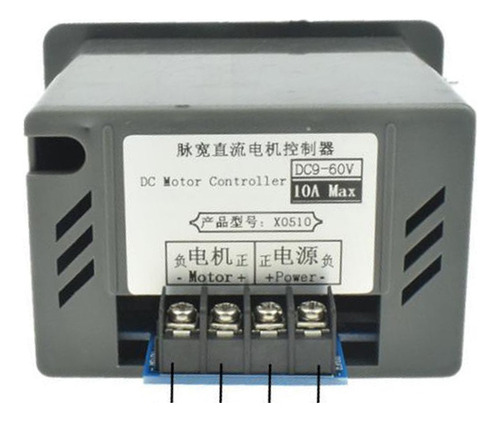 Controlador De Motor Dc12v 24v 36v 48v 10a Reversible