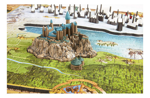 4d Cityscape Harry Potter Wizarding World Hogwarts Hogsmeade