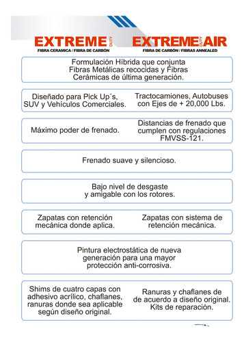 Balatas Traseras Ford Ranger Raptor 2024-2025 (9640-d2414)