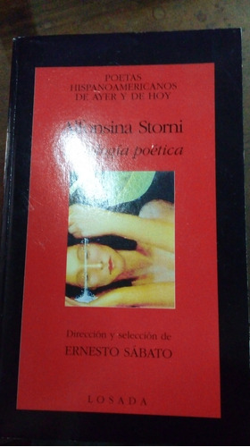 Libro Alfonsina Storni Antología Poética  Editorial Losada