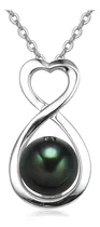 Comprar Collar De Perlas Negras Para Mujer, Collar De Perlas Con De
