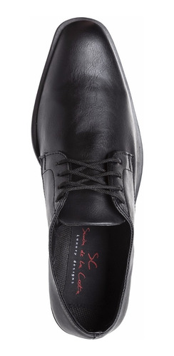 Zapatos Hombre Vestir Eco Cuero Liso Moda Simón De La Costa