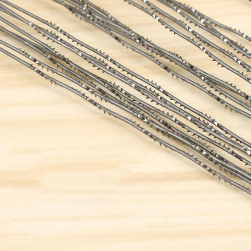 100pcs Spiral Roll Sraw Blades 13cm 5,12 Polegadas