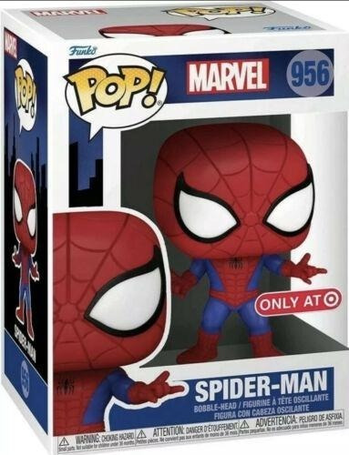Funko Pop Spider-man #956 Target Sticker Exclusivo Animated