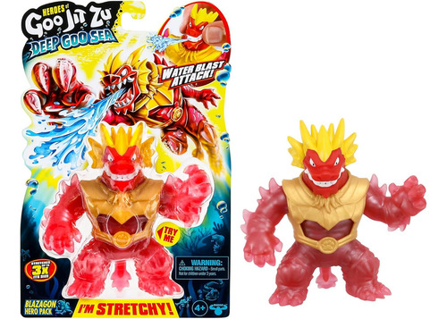Heroes Of Goo Jit Zu Deep Goo Sea Blazagon Hero Pack Super