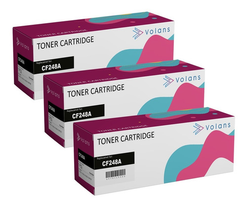 Pack 3 Toner Alternativo Cf248a  / Cf 248a  / 248 A / 48a