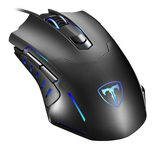 Accesorio Pc Pictek Dpi Gaming Mouse Negro