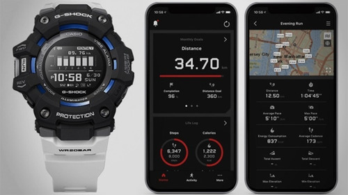 Imagen 5 de 9 de *pre-compra* Reloj Casio G-squad G-shock Gbd-100-1a7 Gps