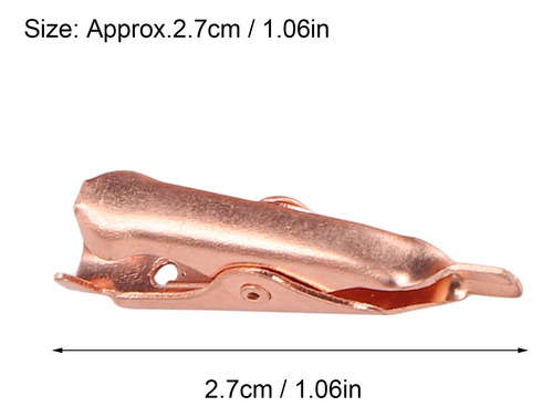Set De 6 Pinzas De Cobre Para Verrugas