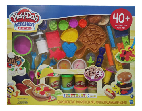 Play Doh Set Banquete De Lujo Kitchen Creations 794g Hasbro