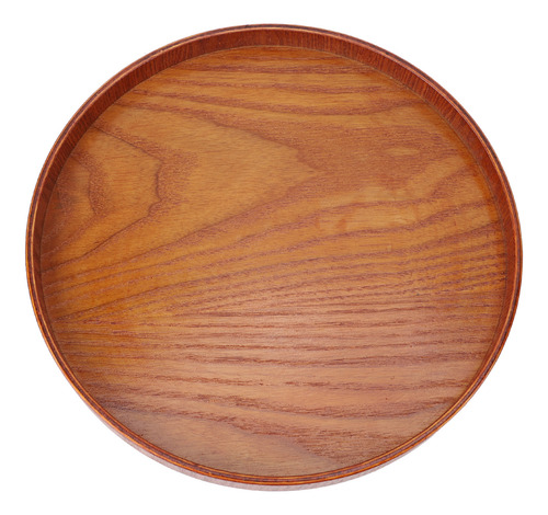 Bandeja Redonda De Madera Mdf Para Servir