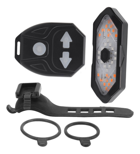 Luz Trasera Recargable Usb Para Bicicleta Con Control Remoto
