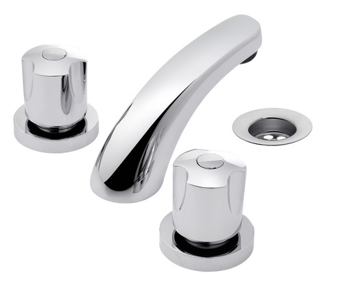 Imagen 3 de 7 de Griferia Fv Pampa 0295/b6 Bidet A Sopapa Baño