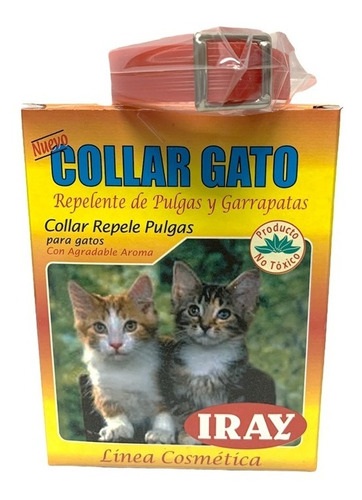 Collar Antipulga Para Gato Repelente De Pulgas Iray