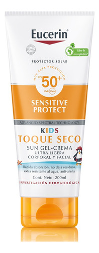 Eucerin Kids Protector Solar Corporal Y Facial Fps 50+200 Ml