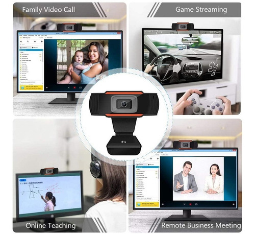 Cámara Web De 720p Hd Usb Para Videoconferencias