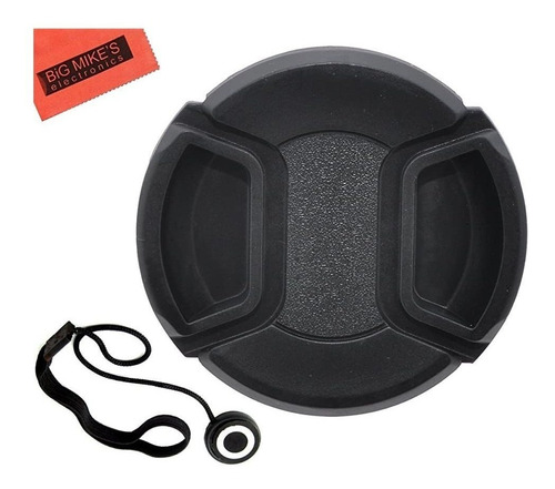 58mm Universal Snap-on Lens Cap Para Canon Ef-s 18-55mm F / 