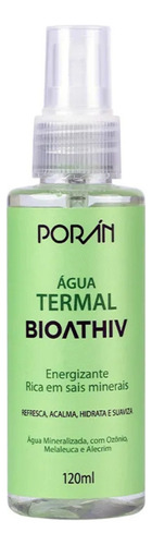 Água Termal Bioathiv Melaleuca E Alecrim 120ml - Porán