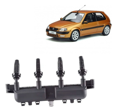 Bobina Para Citroen Saxo 1.4 Tu3jp 1997 2000