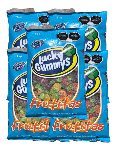 Gomitas Lucky Gummys Frutitas 24 Kg