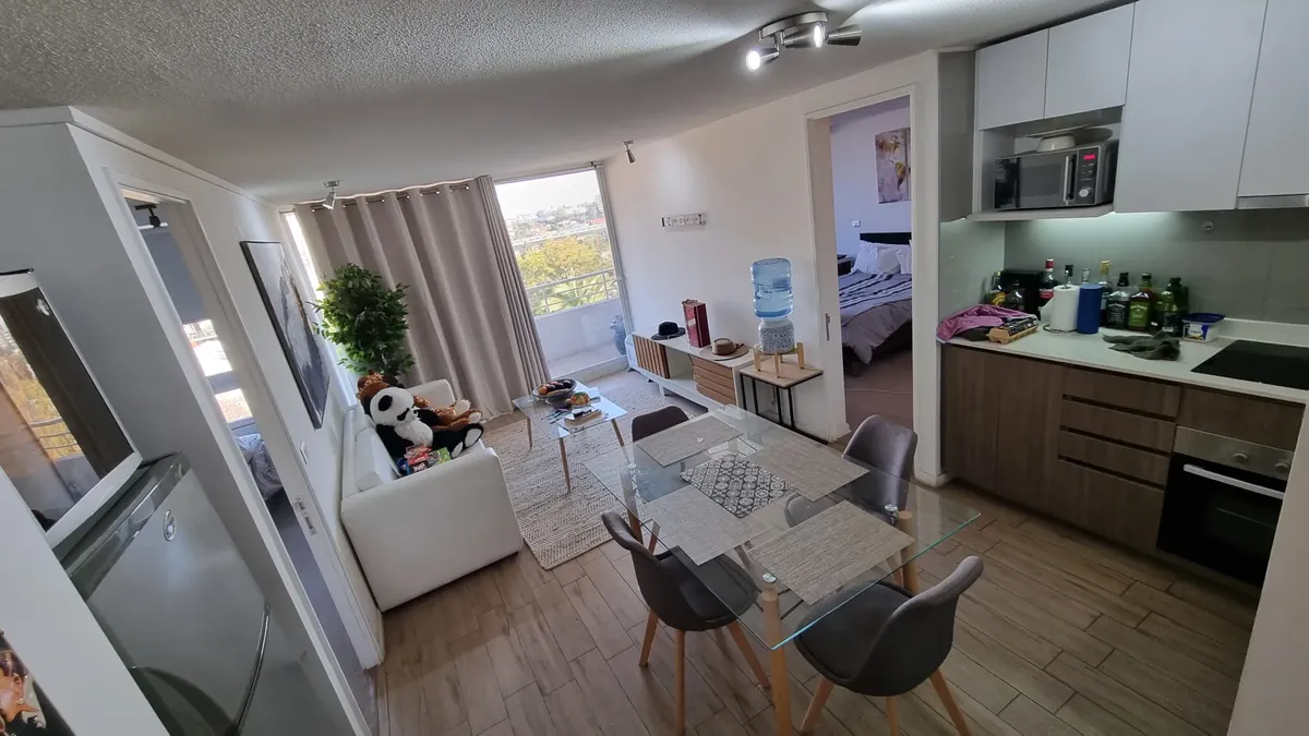 Imagen 4 de 12 de Hermoso Y Cómodo Departamento En Ñuñoa