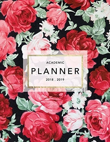 Planificador Academico 20182019 Diseño Floral | Vista Seman