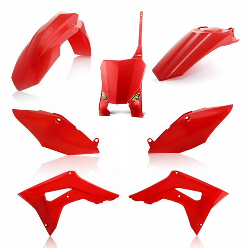 Kit Full De Plásticos Moto Honda Crf 250 450 Cycra Rojo